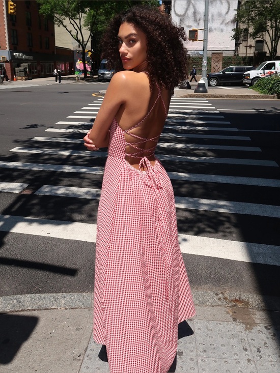 Posse Dresses & Skirts - Posse Lori Dress in Red Gingham